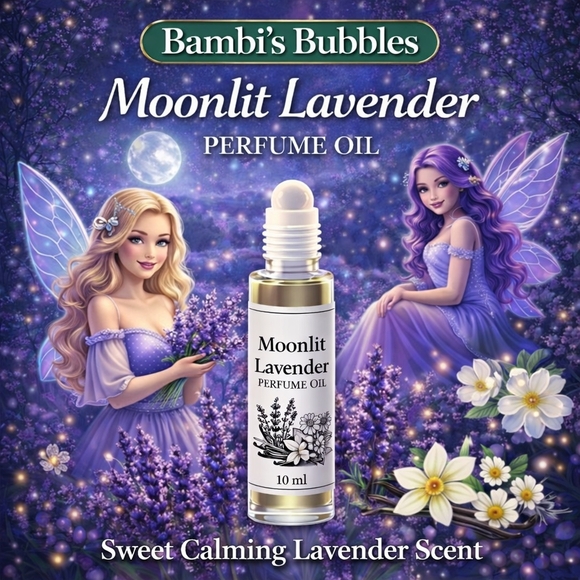 NEW! Bambis Bubbles Hand Crafted Scent Oil Assorted Scents 10ml Roll On - Picture 4 of 6